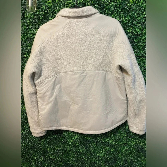 Lululemon Go Cozy Jacket in Heathered Ceramic - Size 10 - Picture 9 of 14